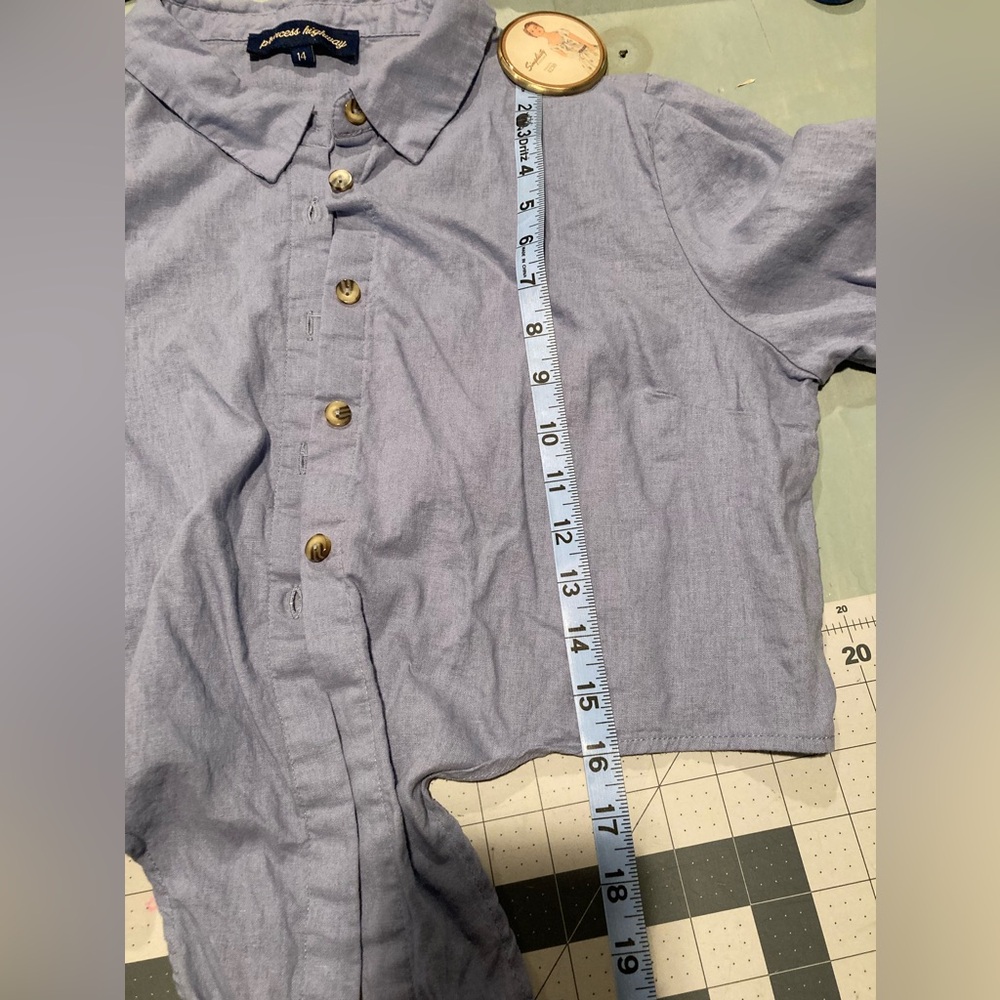 ModCloth Crop Blouse - Picture 4 of 6
